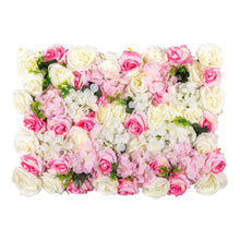 Load image into Gallery viewer, Rose Bouquet Ivory White 3D Flower Wall Panels