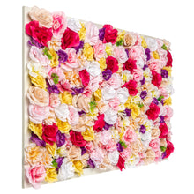 Load image into Gallery viewer, Personalized Nursery Flower Wall with Name Sign (23" x 28")