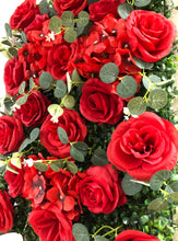 Load image into Gallery viewer, Ruby in Foliage 3D Flower Wall Panels