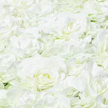 Load image into Gallery viewer, US Seller! Pure White Flower Wall 3-D Artificial Flower Panel Home Shop Party Wall Decor Photo Backdrop Setting Floral Arrangement