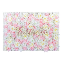 Load image into Gallery viewer, US Seller! Light Pink Flower Wall 3D Artificial Flower Panel Home Shop Party Wall Decor Photo Backdrop Floral Wall Arrangement
