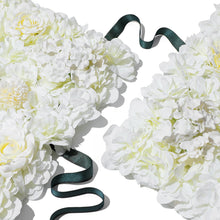 Load image into Gallery viewer, US Seller! Cream White Flower Wall 3D Artificial Flower Panel Home Shop Party Holiday Wall Decor Photo Backdrop Setting Floral Wall