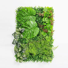 Load image into Gallery viewer, US Seller! Monstera Rainforest 3D Artificial Tropical Forest Boxwood Decor Home Business Party Photo Backdrop Greenery Grass Wall