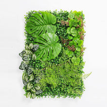 Load image into Gallery viewer, US Seller! Monstera Rainforest 3D Artificial Tropical Forest Boxwood Decor Home Business Party Photo Backdrop Greenery Grass Wall