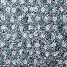 Load image into Gallery viewer, US Seller! Dusty Blue Flower Wall 3-D Artificial Flower Panel Home Shop Party Wall Decor Photography Backdrop Setting Floral Wall