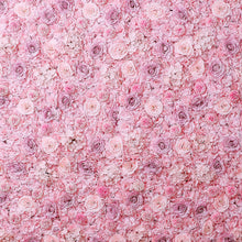 Load image into Gallery viewer, US Seller! Candy Pink Flower Wall 3-D Artificial Flower Panel Home Shop Party Holiday Wall Decor Photo Backdrop Setting Floral Wall