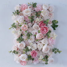Load image into Gallery viewer, US Seller! Paris Love Flower Wall 3-D Artificial Flower Panel Home Shop Party Wall Decor Photo Wedding Backdrop Floral 05