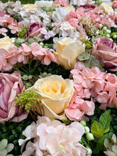 Load image into Gallery viewer, US Seller! City of Angels Flower Wall 3D Artificial Fake Flower Panel Home Shop Party Wall Decor Photo Backdrop Floral Arrangement