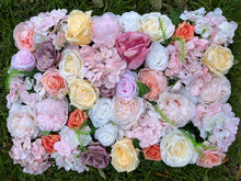 Load image into Gallery viewer, US Seller! Flower Wall 3-D Artificial Flower Panel Home Shop Party Holiday Wall Decor Photo Backdrop Wedding Floral Arrangement 29