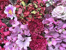 Load image into Gallery viewer, Purple Rain 3D Flower Wall Panels 30