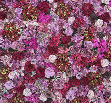 Load image into Gallery viewer, Purple Rain 3D Flower Wall Panels 30