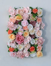 Load image into Gallery viewer, US Seller! Flower Wall 3-D Artificial Flower Panel Home Shop Party Holiday Wall Decor Photo Backdrop Wedding Floral Arrangement 29