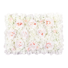 Load image into Gallery viewer, US Seller! Pink Heart Flower Wall 3-D Artificial Flower Panel Home Shop Party Wall Decor Photo Backdrop Setting Floral Pink Wall
