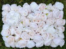 Load image into Gallery viewer, US Seller! Flower Wall 3-D Artificial Flower Panel Home Shop Party Holiday Wall Decor Photo Backdrop Wedding Floral Arrangement