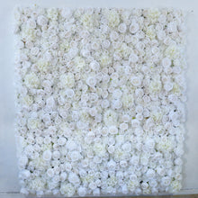 Load image into Gallery viewer, US Seller! Snow White Flower Wall 3-D Artificial Flower Panel Home Shop Party Wall Decor Photo Wedding Backdrop Arrangement