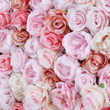 Load image into Gallery viewer, US Seller! Flower Wall 3-D Artificial Flower Panel Home Shop Party Holiday Wall Decor Photo Backdrop Wedding Floral Arrangement