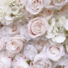 Load image into Gallery viewer, Wedding Flower Wall Backdrop, Bridal Artificial Floral Wall Roll Up for Ceremony Photo Booth | 50% Return Refund Option