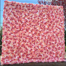 Load image into Gallery viewer, Roll Up Flower Wall Backdrop, Wedding Bridal Shower Photo Booth Decor | Optional 50% Return Refund N8803