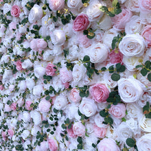 Load image into Gallery viewer, US Seller! Paris Love 3D Roll Up Flower Wall On Cloth Fabric Wedding Party Photo Backdrop Bridal Shower Top Quality Easy Assemble #08