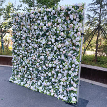 Load image into Gallery viewer, 3D Roll-Up Flower Wall Backdrop N8813