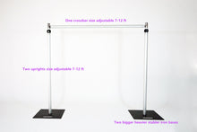 Load image into Gallery viewer, 7x7-12x12 ft Adjustable Flower Wall Stand