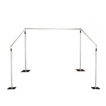 Load image into Gallery viewer, Adjustable Backdrop Stand: Heavy Duty 7-12ft Wedding Photo Booth