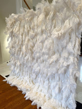 Load image into Gallery viewer, Big Sale 40% OFF!Real Ostrich Feather 3D Roll Up Flower Wall On Cloth Fabric Wedding Party Photo Backdrop Top Quality Easy Quick Assemble 16