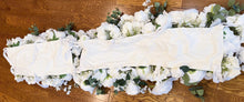 Load image into Gallery viewer, Garland, Table Runner, Pole Wrap, White Rose, , Wrap, Multi-section Choice Adjustable