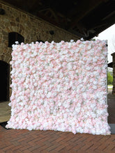 Load image into Gallery viewer, US Seller! Baby Pink 3D Roll Up Flower Wall On Cloth Fabric Wedding Party Photo Backdrop Bridal Shower Top Quality Quick Assemble #15