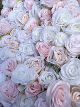 Load image into Gallery viewer, Baby Pink in 3D Flower Wall Panels 36