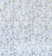 Load image into Gallery viewer, US Seller! Snow White Flower Wall 3-D Artificial Flower Panel Home Shop Party Wall Decor Photo Wedding Backdrop Arrangement