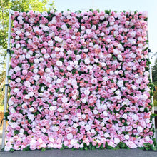 Load image into Gallery viewer, 3D Roll-Up Flower Wall Backdrop N8812
