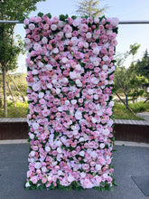 Load image into Gallery viewer, 3D Roll-Up Flower Wall Backdrop N8812