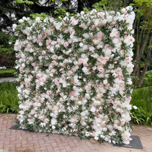 Load image into Gallery viewer, US Seller! Secret Garden 5D Roll Up Flower Wall On Cloth Fabric Wedding Party Photo Backdrop Top Quality Easy Quick Assemble n8823