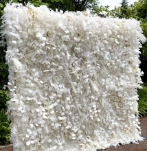 Load image into Gallery viewer, US Seller! 3D Roll Up Flower Wall On Cloth Fabric Wedding Party Photo Backdrop Bridal Shower Top Quality Easy Quick Assemble N8818