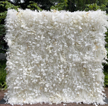 Load image into Gallery viewer, US Seller! 3D Roll Up Flower Wall On Cloth Fabric Wedding Party Photo Backdrop Bridal Shower Top Quality Easy Quick Assemble N8818
