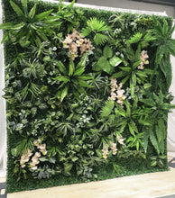 Load image into Gallery viewer, Wedding Flower Wall Backdrop Greenery Roll Up Floral Wall for Ceremony Photo Booth | 50% Return Refund Option