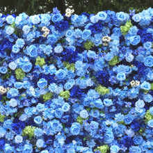 Load image into Gallery viewer, Cerulean Sky 5D Roll-Up Flower Wall Backdrop N8825