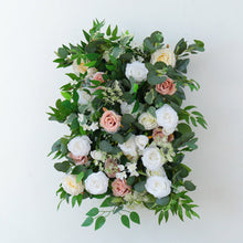 Load image into Gallery viewer, US Seller! SuzGarden 3-D Flower Wall Decor Artificial Pink Floral Panel Home Shop Party Photo Backdrop Setting Arrangement 38