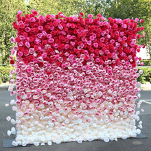 Load image into Gallery viewer, Dual Oriented 5D Roll-Up Flower Wall Backdrop 31