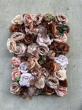 Load image into Gallery viewer, US Seller! CoffeeBrown Flower Wall Decor 3-D Artificial Pink Floral Panel Home Shop Party Photo Backdrop Setting Arrangement 37