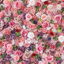 Load image into Gallery viewer, 3D Wedding Flower Wall Backdrop, Roll Up Fabric Floral Wall for Ceremony Photo Booth | 50% Return Refund Option N8828