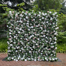 Load image into Gallery viewer, 8x8 ft Roll-Up Flower Wall Rental
