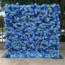 Load image into Gallery viewer, 8x8 ft Roll-Up Flower Wall Rental