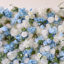 Load image into Gallery viewer, Blue Angel 5D Roll-Up Flower Wall Backdrop N8834