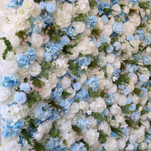 Load image into Gallery viewer, Blue Angel 5D Roll-Up Flower Wall Backdrop N8834