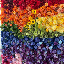 Load image into Gallery viewer, US Seller! LostParadise 5D Roll Up Flower Wall On Cloth Fabric Wedding Party Photo Backdrop Best Quality Easy Quick Assemble#33