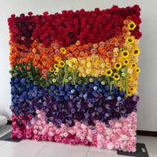 Load image into Gallery viewer, US Seller! LostParadise 5D Roll Up Flower Wall On Cloth Fabric Wedding Party Photo Backdrop Best Quality Easy Quick Assemble#33
