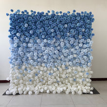 Load image into Gallery viewer, Dual Oriented 5D Roll-Up Flower Wall Backdrop 36