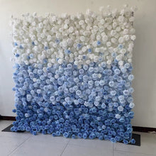 Load image into Gallery viewer, Dual Oriented 5D Roll-Up Flower Wall Backdrop 36